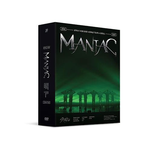 STRAY KIDS - 2ND WORLD TOUR MANIAC IN SEOUL DVD (3 Discs)