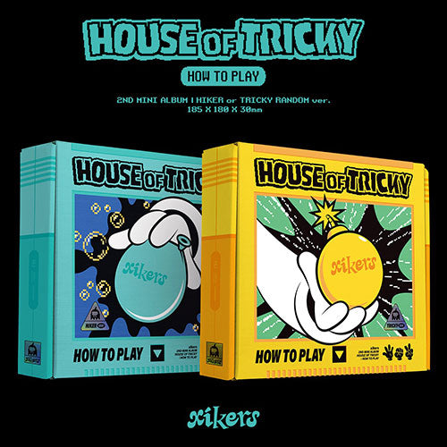 XIKERS - HOUSE OF TRICKY HOW TO PLAY 2ND MINI ALBUM