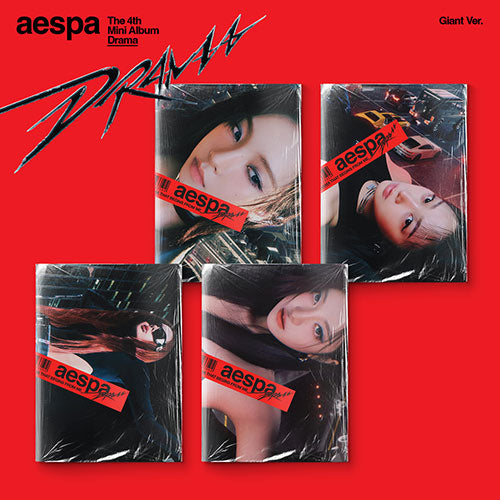 AESPA - DRAMA 4TH MINI ALBUM GIANT VER.