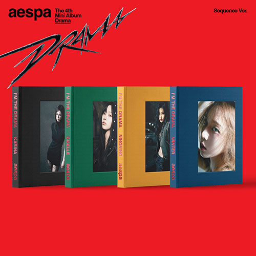 AESPA - DRAMA 4TH MINI ALBUM SEQUENCE VER.