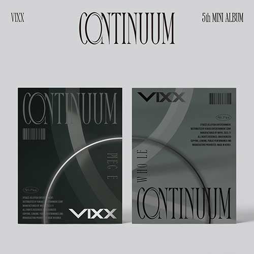 VIXX - CONTINUUM 5TH MINI ALBUM