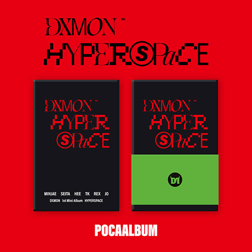 DXMON - HYPERSPACE 1ST MINI ALBUM POCAALBUM