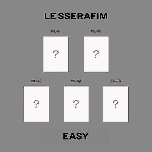 LE SSERAFIM - EASY 3RD MINI ALBUM COMPACT VER.