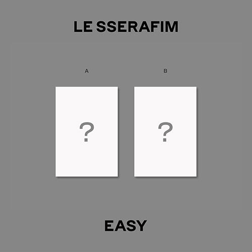 LE SSERAFIM - EASY 3RD MINI ALBUM WEVERSE ALBUMS VER.