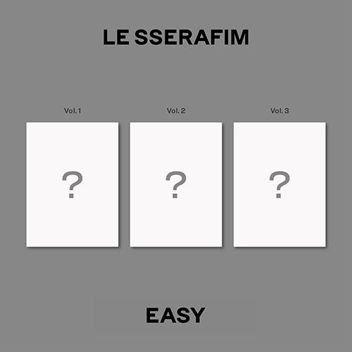 LE SSERAFIM - EASY 3RD MINI ALBUM STANDARD VER.