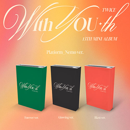 TWICE - WITH YOU-TH 13TH MINI ALBUM PLATFORM NEMO VER.