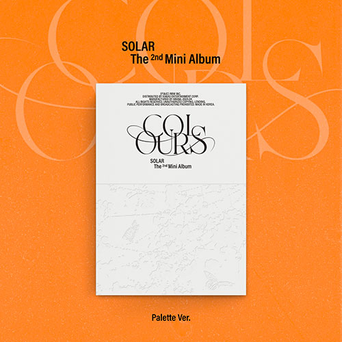 SOLAR - COLOURS THE 2ND MINI ALBUM PALLETTE VER.