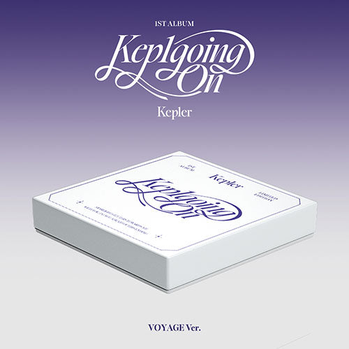 KEP1ER - 1st Album [Kep1going On] (Limited Edition VOYAGE Ver.)