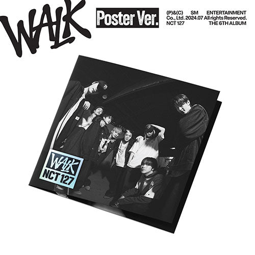 NCT 127 - WALK 6TH ALBUM POSTER VER