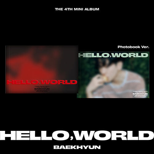 BAEKHYUN - HELLO, WORLD 4TH MINI ALBUM PHOTOBOOK