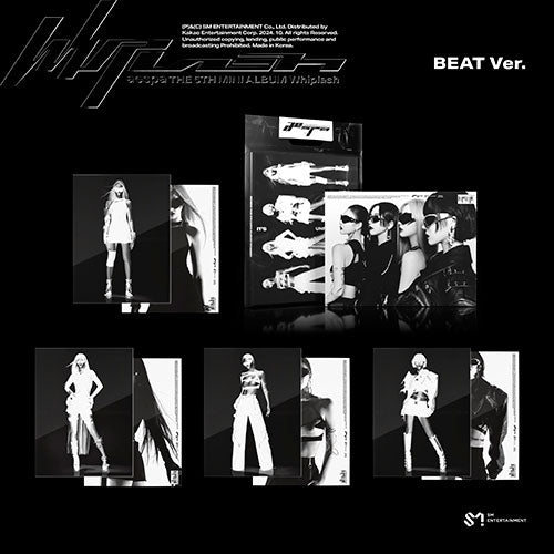 AESPA - WHIPLASH 5TH MINI ALBUM BEAT VER