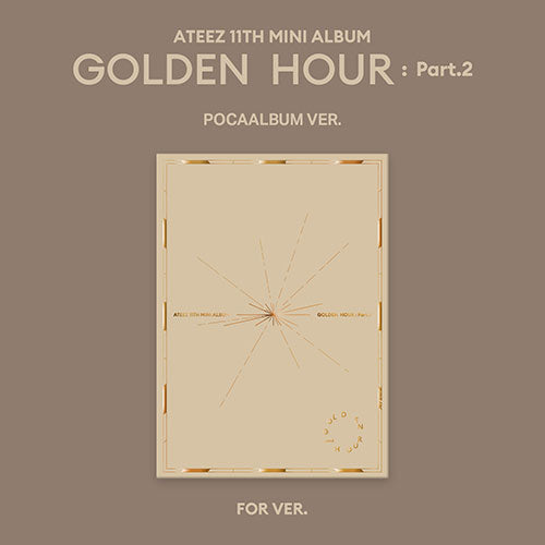 ATEEZ - GOLDEN HOUR : PART.2 11TH MINI ALBUM POCAALBUM