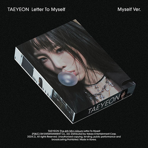 [Pre-Order] TAEYEON - LETTER TO MYSELF 6TH MINI ALBUM MYSELF SMART ALBUM VER