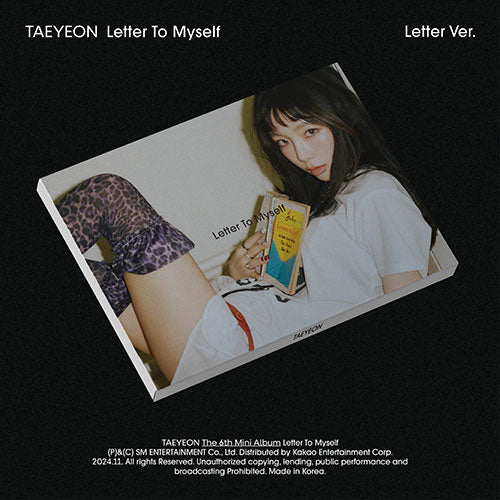 [Pre-Order] TAEYEON - LETTER TO MYSELF 6TH MINI ALBUM LETTER VER