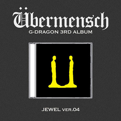 G-DRAGON - UBERMENSCH 3RD ALBUM JEWEL CASE VER