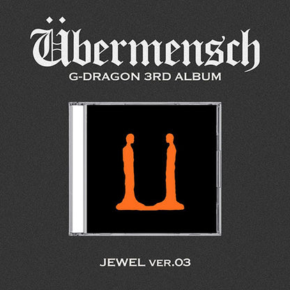 G-DRAGON - UBERMENSCH 3RD ALBUM JEWEL CASE VER