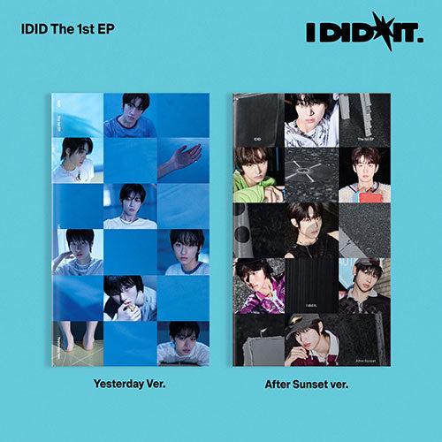 IDID - Mini 1st Album [I did it] (Yesterday Ver. / After Sunset Ver.)