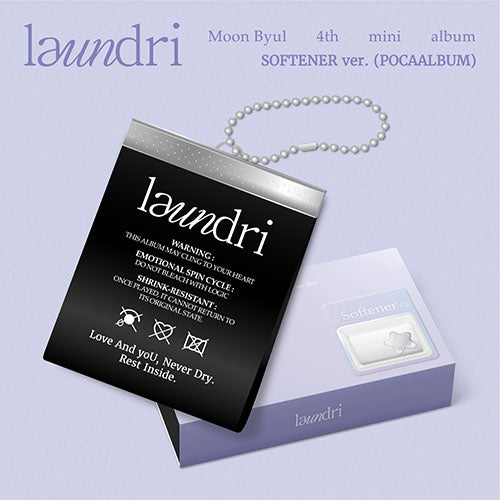 [Pre-Order] MOON BYUL - 4TH MINI ALBUM [laundri] (SOFTENER ver. POCAALBUM)