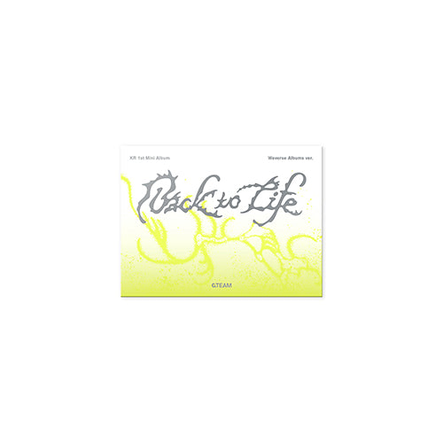 &TEAM - BACK TO LIFE KR 1ST MINI ALBUM WEVERSE ALBUMS VER