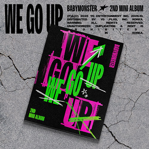 [Pre-Order] BABYMONSTER - 2nd MINI ALBUM [WE GO UP]