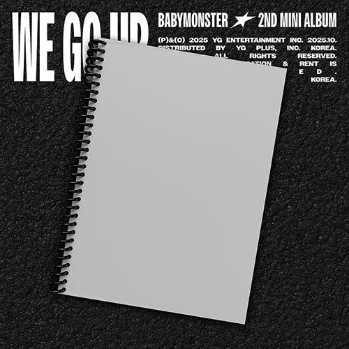 [Pre-Order] BABYMONSTER - 2nd MINI ALBUM [WE GO UP]
