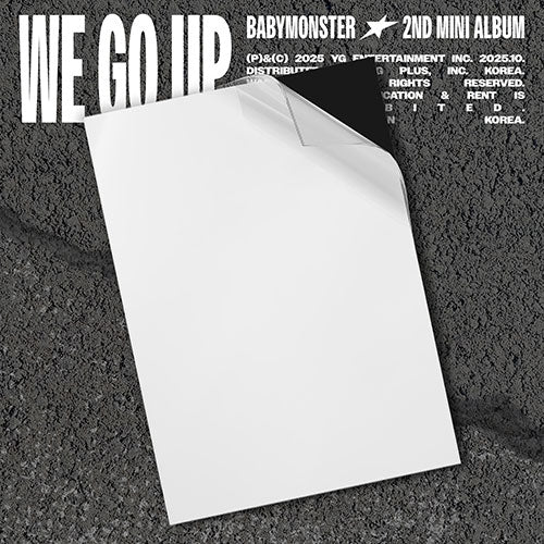 [Pre-Order] BABYMONSTER - 2nd MINI ALBUM [WE GO UP]