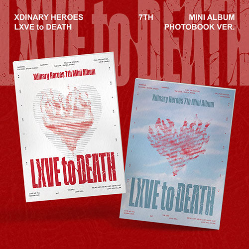 [Pre-Order] Xdinary-Heroes - LXVE to DEATH (Photobook Ver)