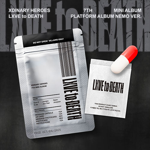 [Pre-Order] Xdinary-Heroes - LXVE to DEATH (Platform Ver)