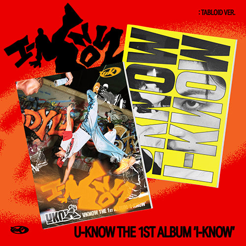 [Pre-Order] U-Know - 1st Standard Album [I-KNOW] (Tabloid Ver.)