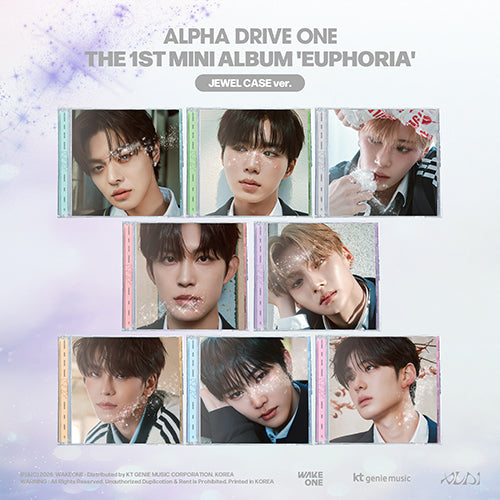 ALPHA DRIVE ONE - EUPHORIA 1ST MINI ALBUM JEWEL