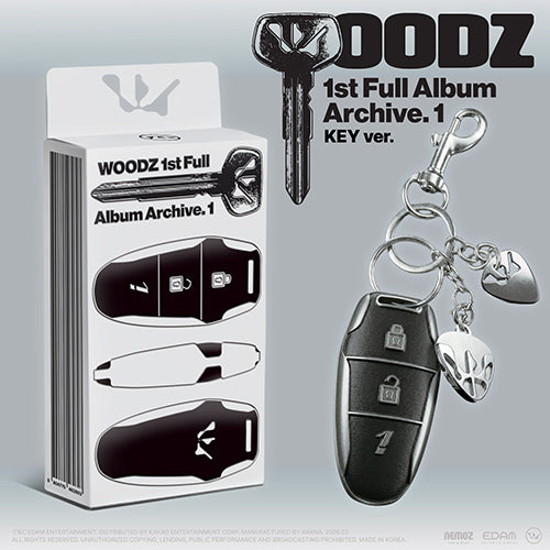 [Pre-Order] WOODZ - 1st Full Album [Archive. 1] (Key Ver.)