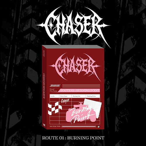 [Pre-Order] CHASER - ROUTE 01 : BURNING POINT 1ST ALBUM STANDARD
