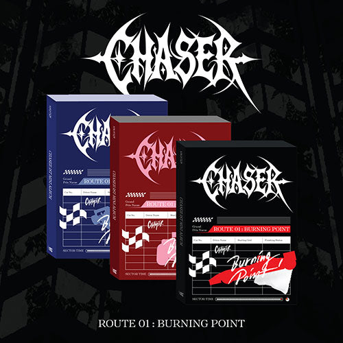 [Pre-Order] CHASER - ROUTE 01 : BURNING POINT 1ST ALBUM STANDARD