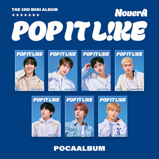 NouerA - Mini 3rd Album [POP IT LIKE] (POCA VER.)