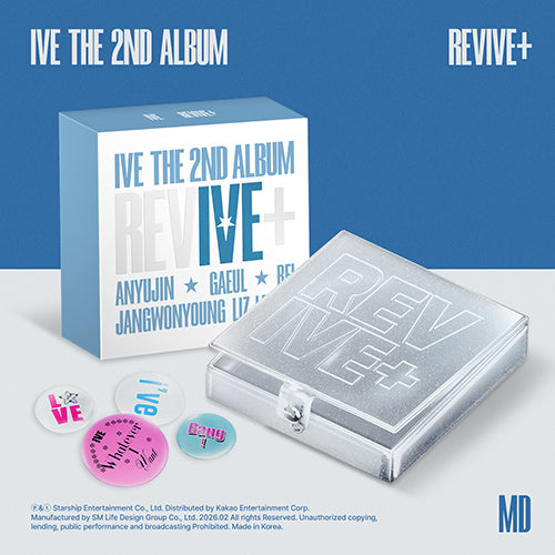 IVE - REVIVE+ 2ND ALBUM LOVED IVE (MD ver. LIMITED)