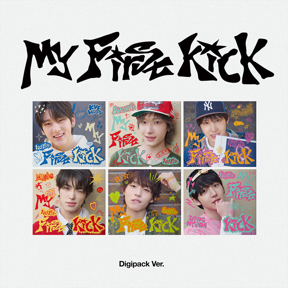 KICKFLIP - MY FIRST KICK 4TH MINI ALBUM DIGIPACK VER