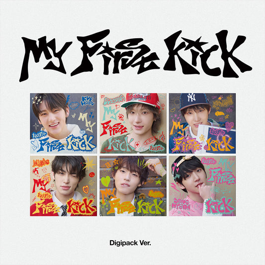 [Pre-Order] KICKFLIP - MY FIRST KICK 4TH MINI ALBUM DIGIPACK VER