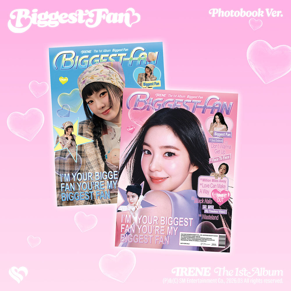 IRENE - 1st Standard Album [Biggest Fan] (Photobook Ver.)