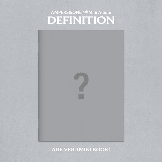 [Pre-Order] AMPERS&ONE - 4th Mini Album [DEFINITION] ARE Ver.(CD)