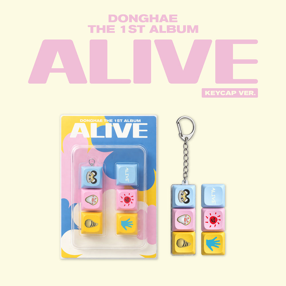 DONGHAE - 1st Standard Album [ALIVE] (Keycap Ver.)