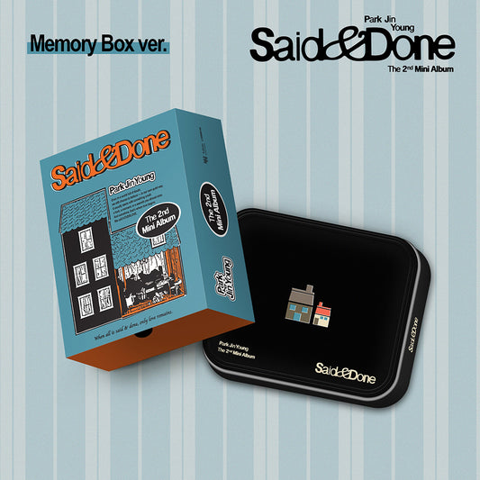 [Pre-Order] GOT7 Park Jin Young - 2nd Mini Album [Said & Done] (Memory Box ver.)