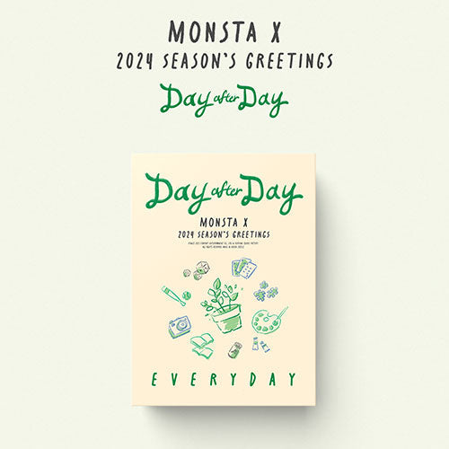 [Pre-Order] MONSTA X - DAY AFTER DAY 2024 SEASON'S GREETINGS