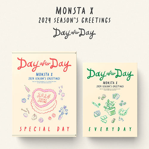 MONSTA X - DAY AFTER DAY 2024 SEASON'S GREETINGS