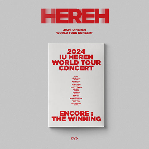 IU - HEREH 2024 WORLD TOUR CONCERT DVD