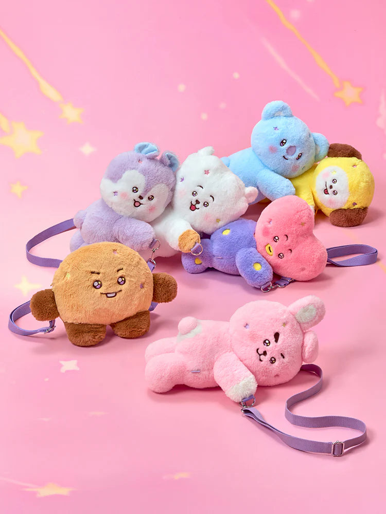 BT21 - THE JOURNEY HUG ME PLUSH CROSSBODY BAG
