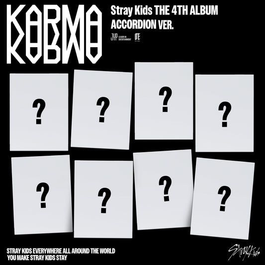 [Pre-Order] STRAY KIDS - KARMA 4TH ALBUM ACCORDION VER