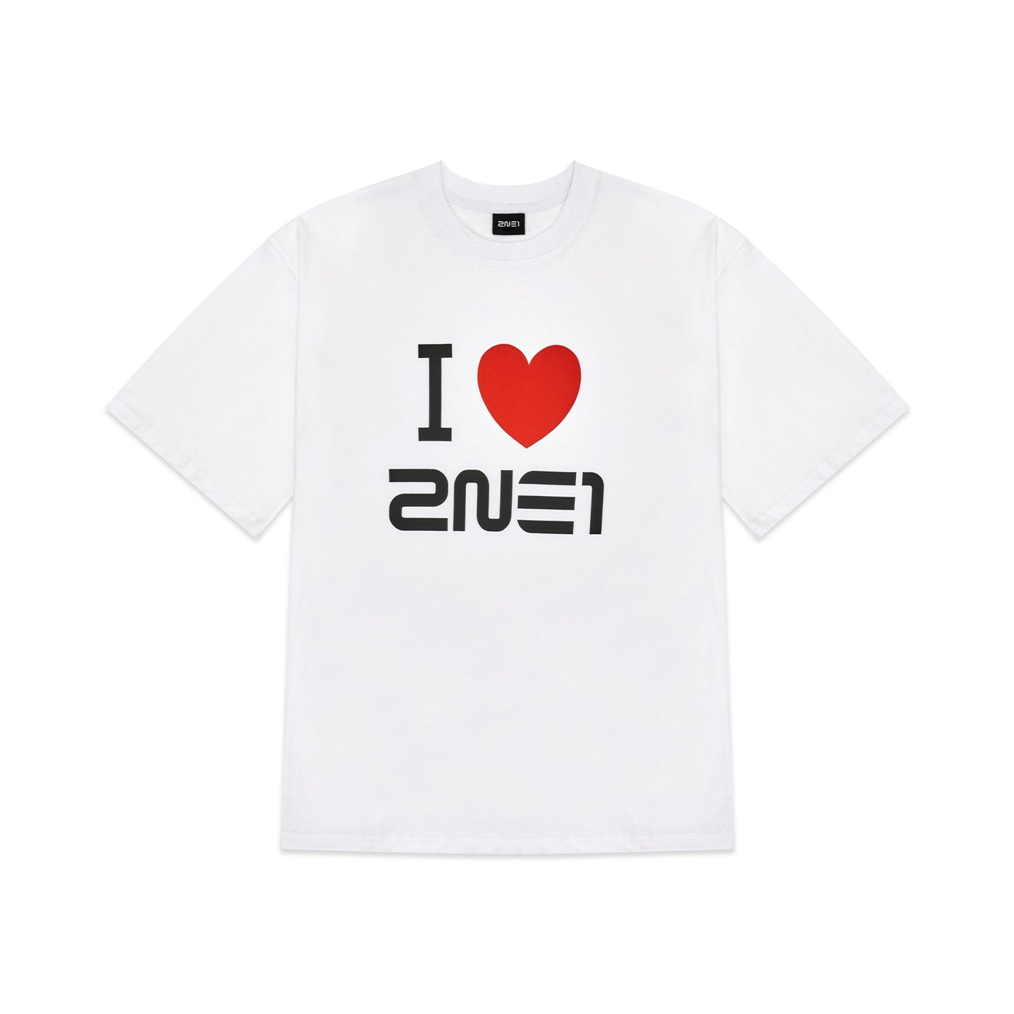 [WELCOMEBACK] 2NE1 I LOVE T-SHIRT_WHITE