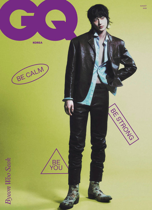 [Pre-Order] BYEON WOO SEOK - GQ KOREA MAGAZINE 2025 AUGUST ISSUE