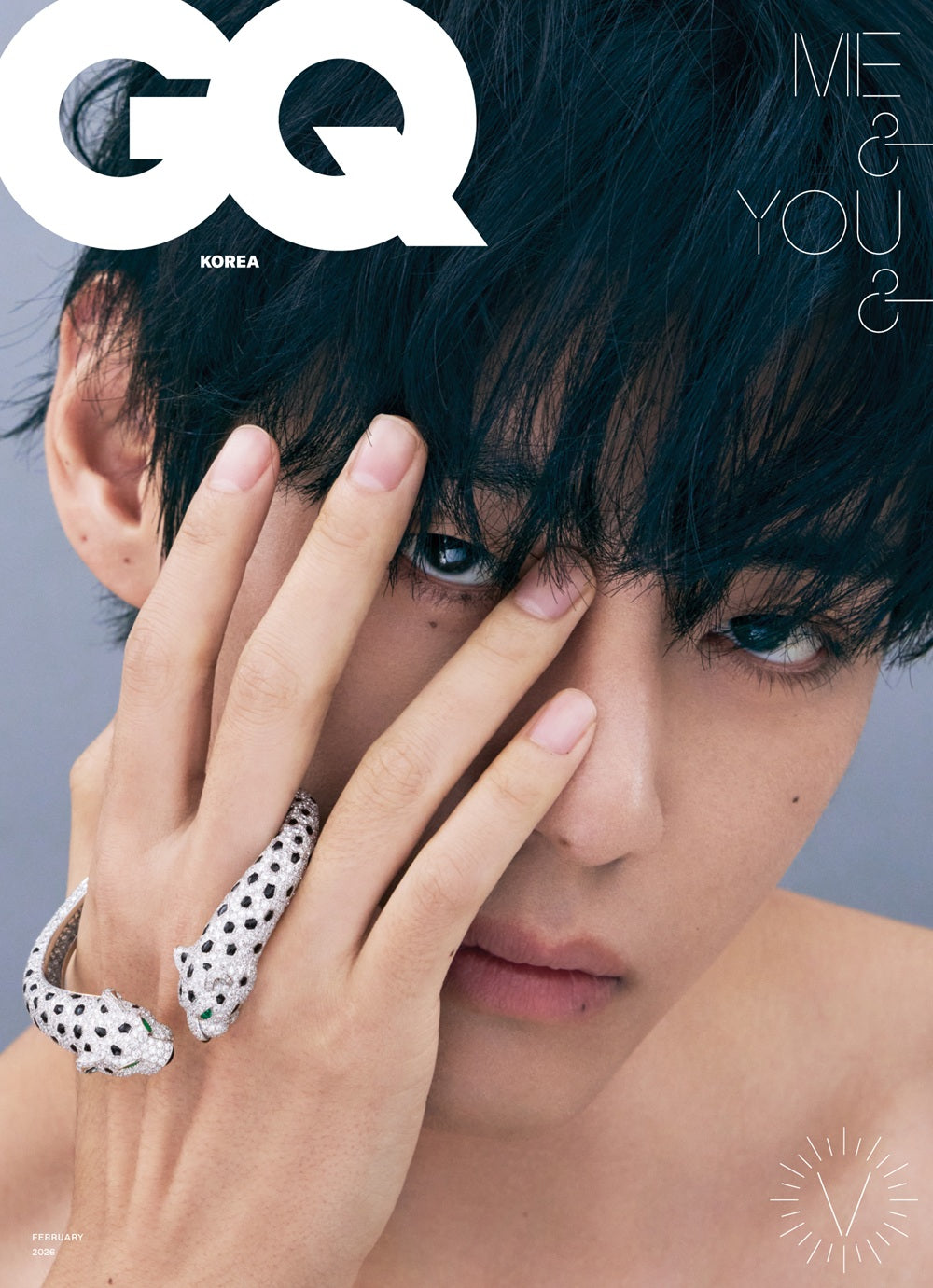 [Pre-Order] BTS V - GQ MAGAZINE FEBRUARY 2026 ISSUE