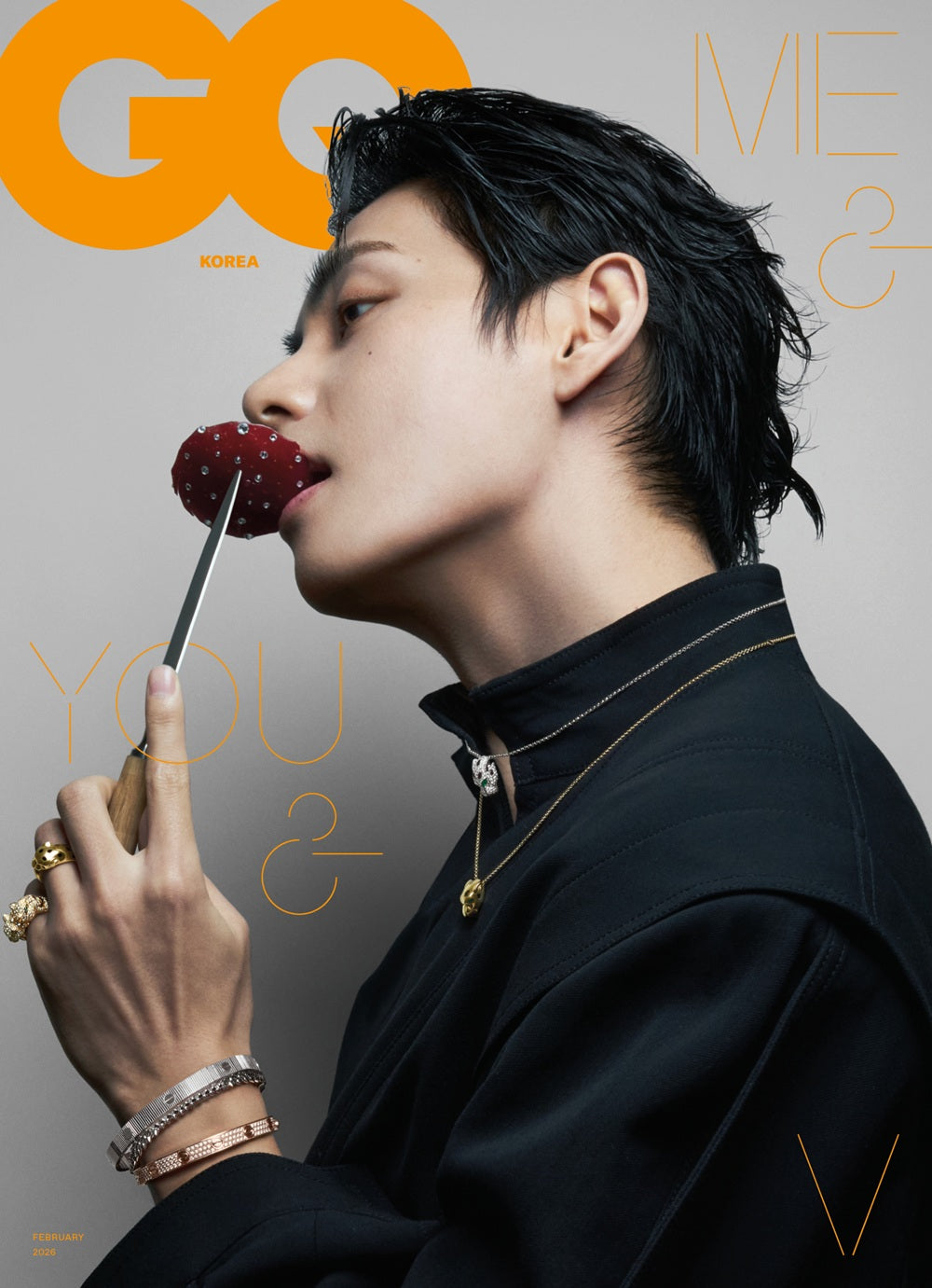 [Pre-Order] BTS V - GQ MAGAZINE FEBRUARY 2026 ISSUE